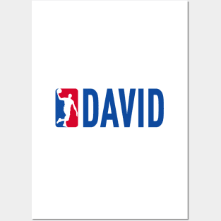 David NBA Basketball Custom Player Your Name T-Shirt Posters and Art